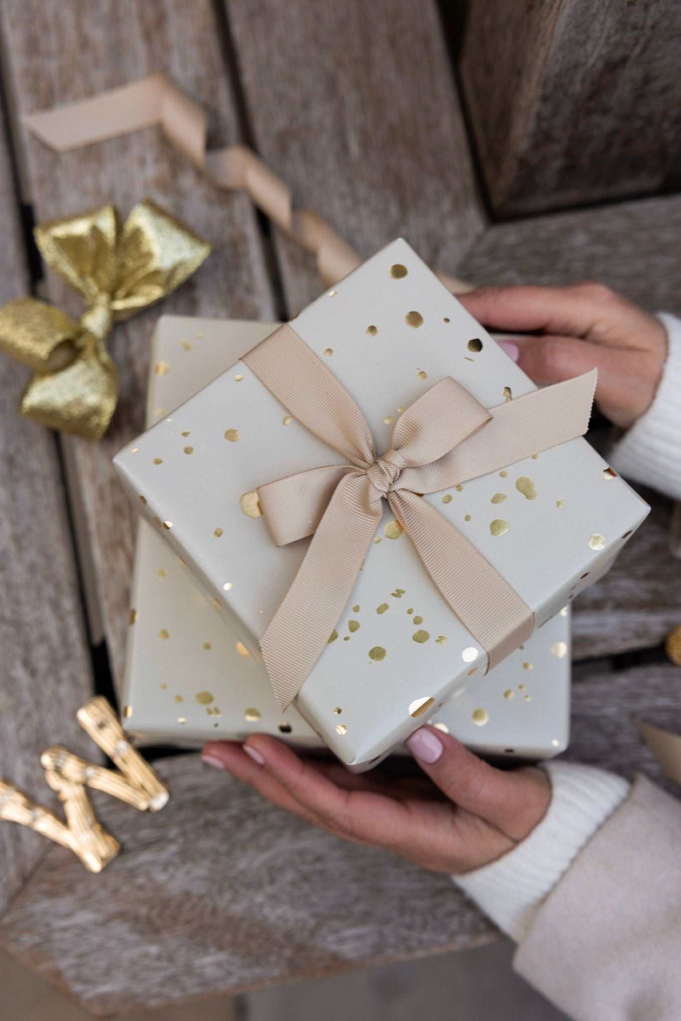 A Spray of Joy in Olive Green