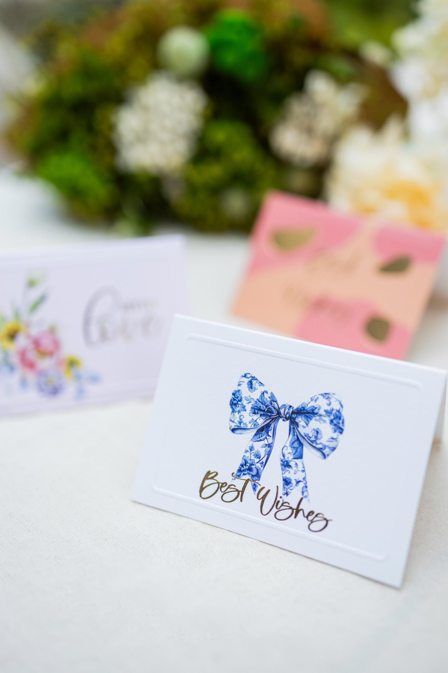 Best Wishes Bow Gift Tag Pack of 8