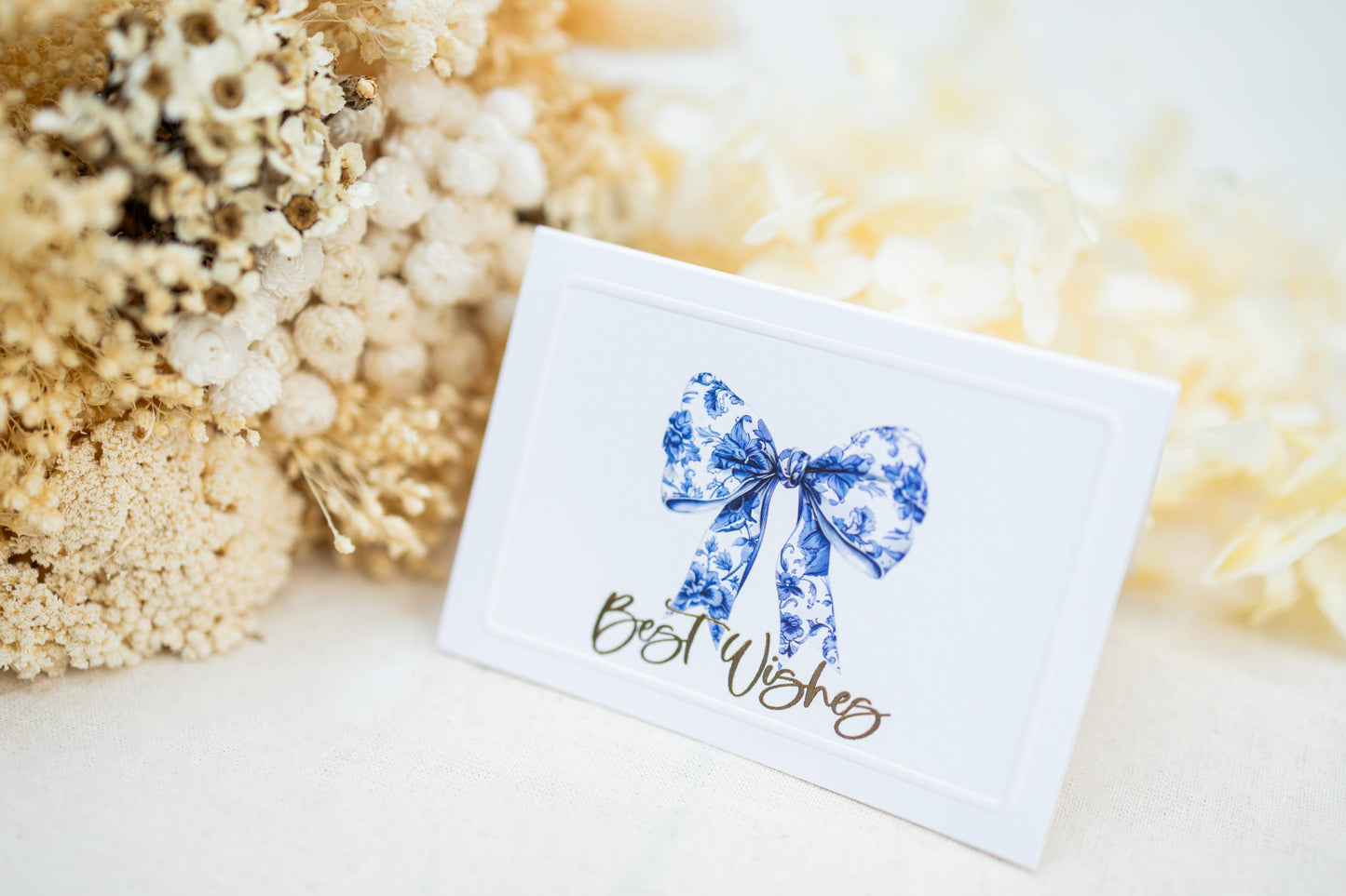 Best Wishes Bow Gift Tag Pack of 8