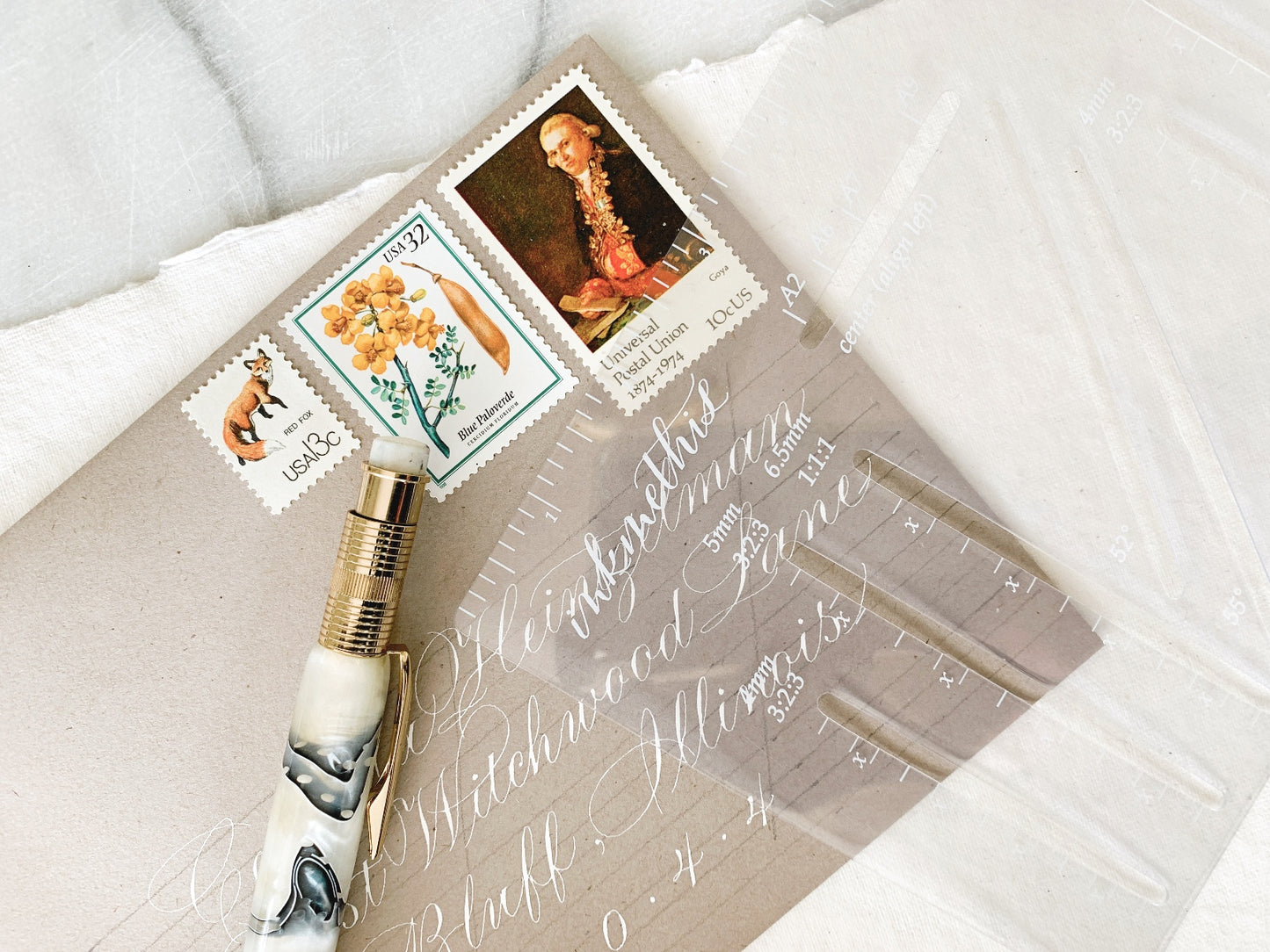 Inkmethis, Guidelines Ruler