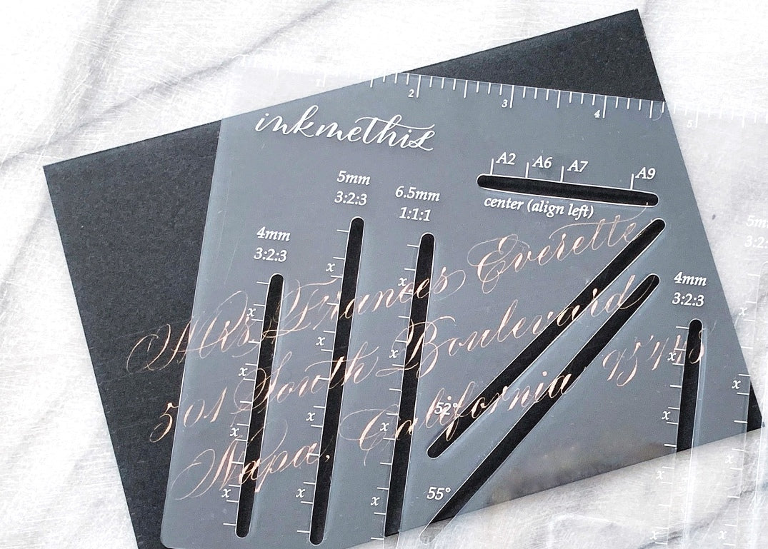 Inkmethis, Guidelines Ruler