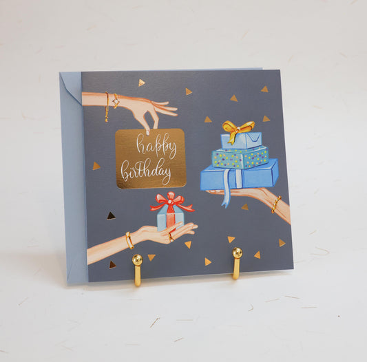 LOTS OF GIFTS BIRTHDAY CARD