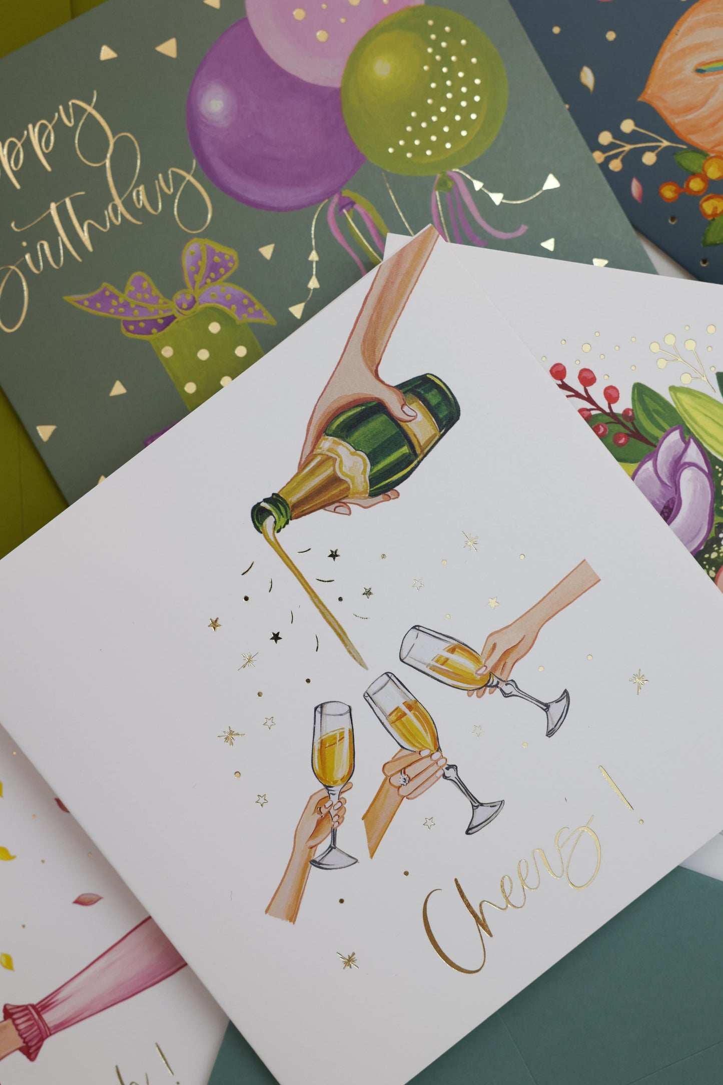 CHEERS GREETING CARD