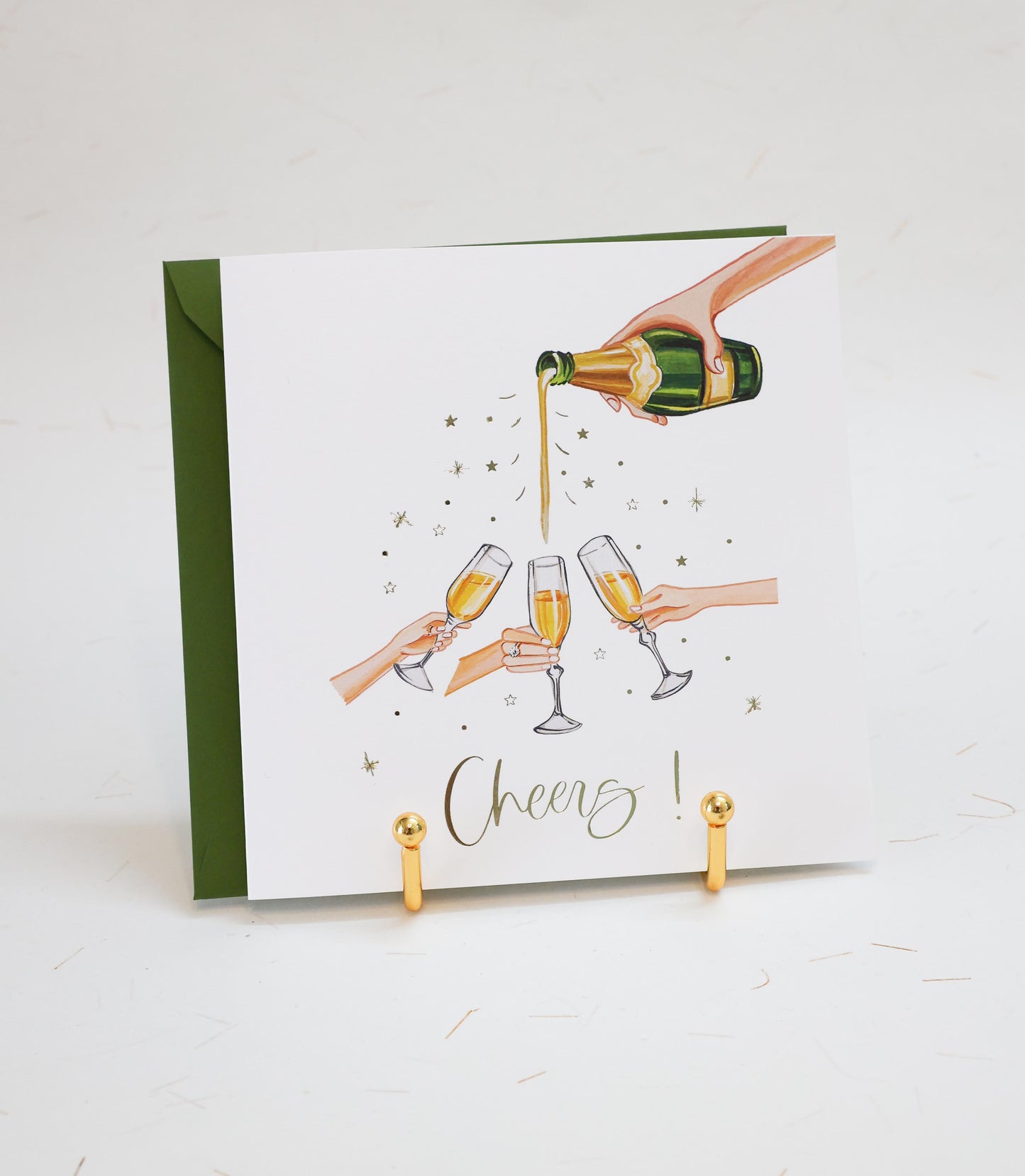 CHEERS GREETING CARD