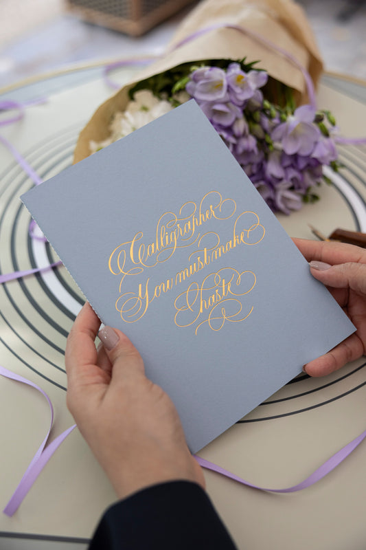Notebook for Calligraphers