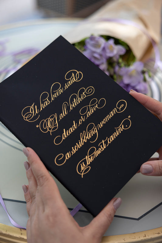Scribbling Woman Notebook