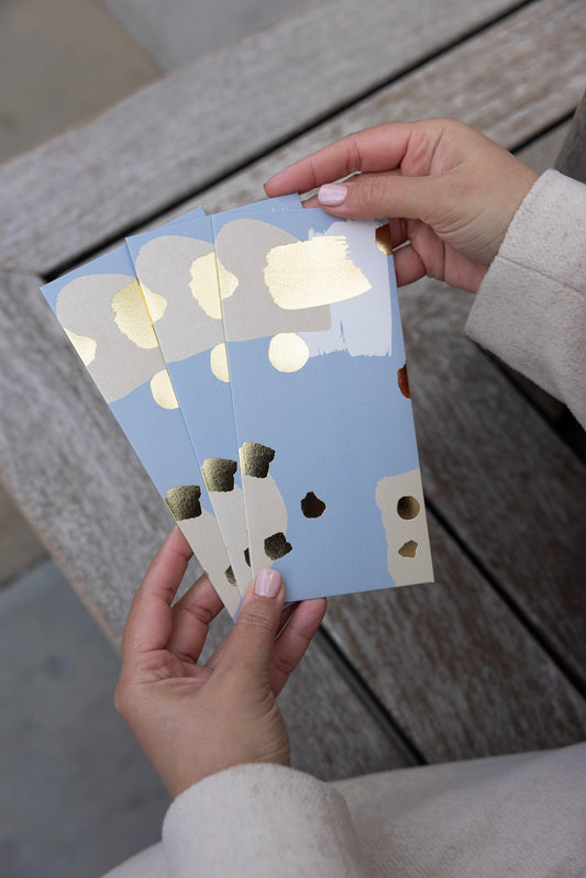 Modern Money Envelope in Grey, Beige and Gold