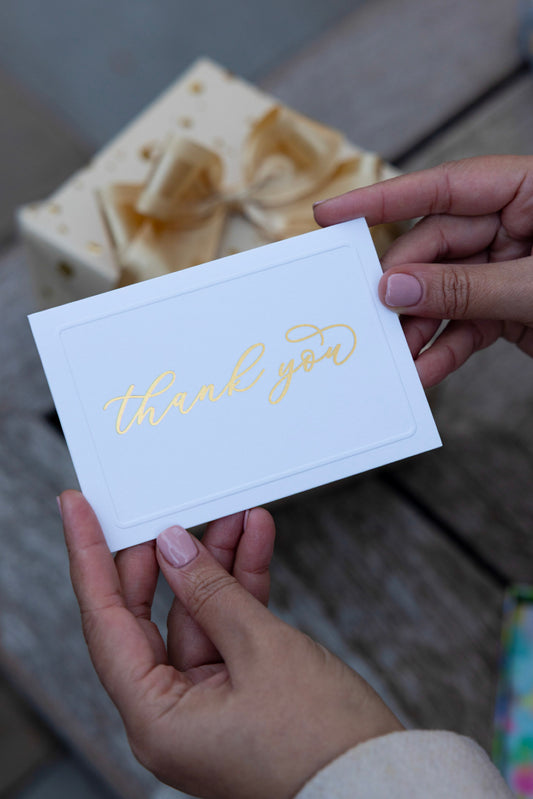 Thank you greeting cards set of 5