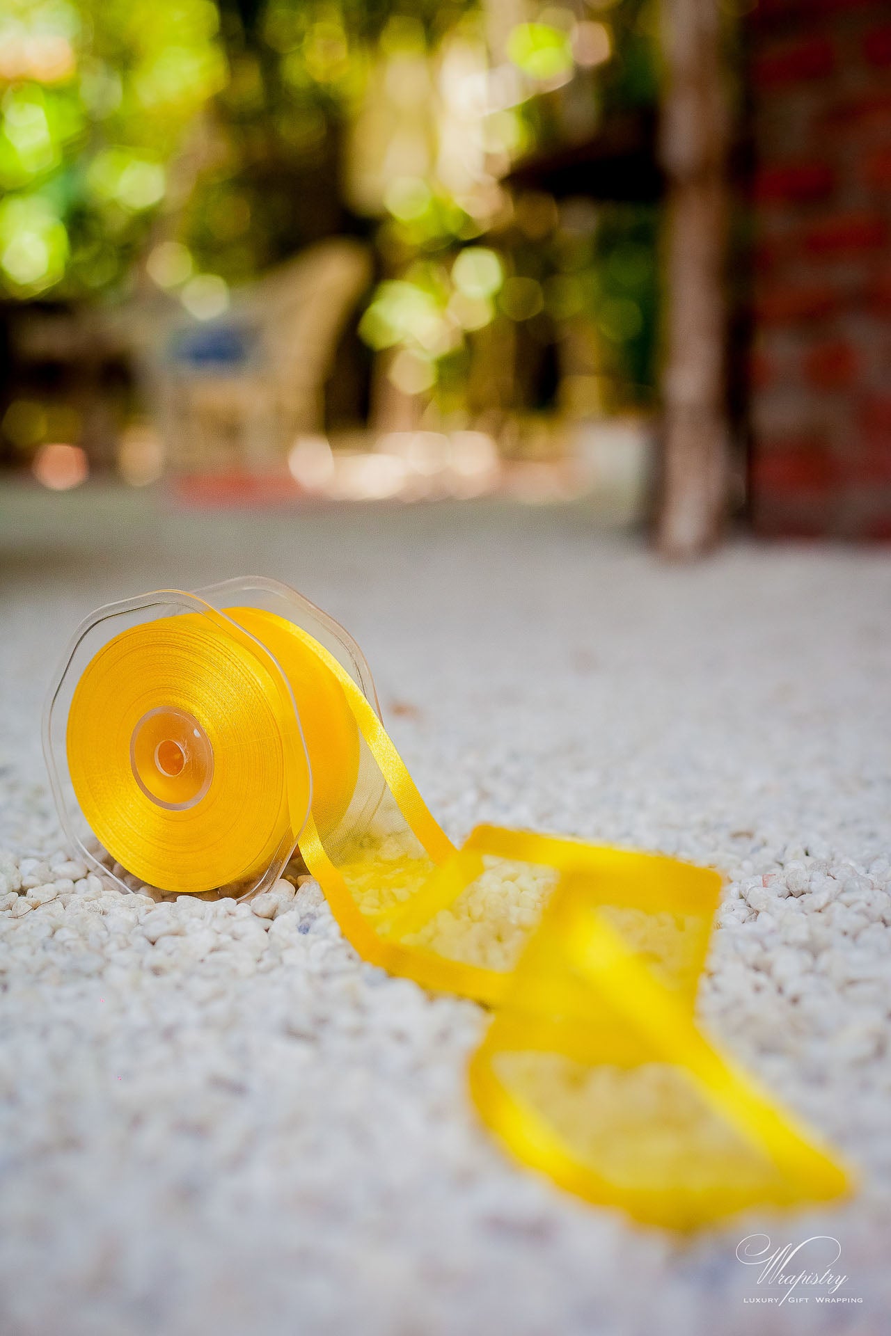 Yellow Organza Ribbon