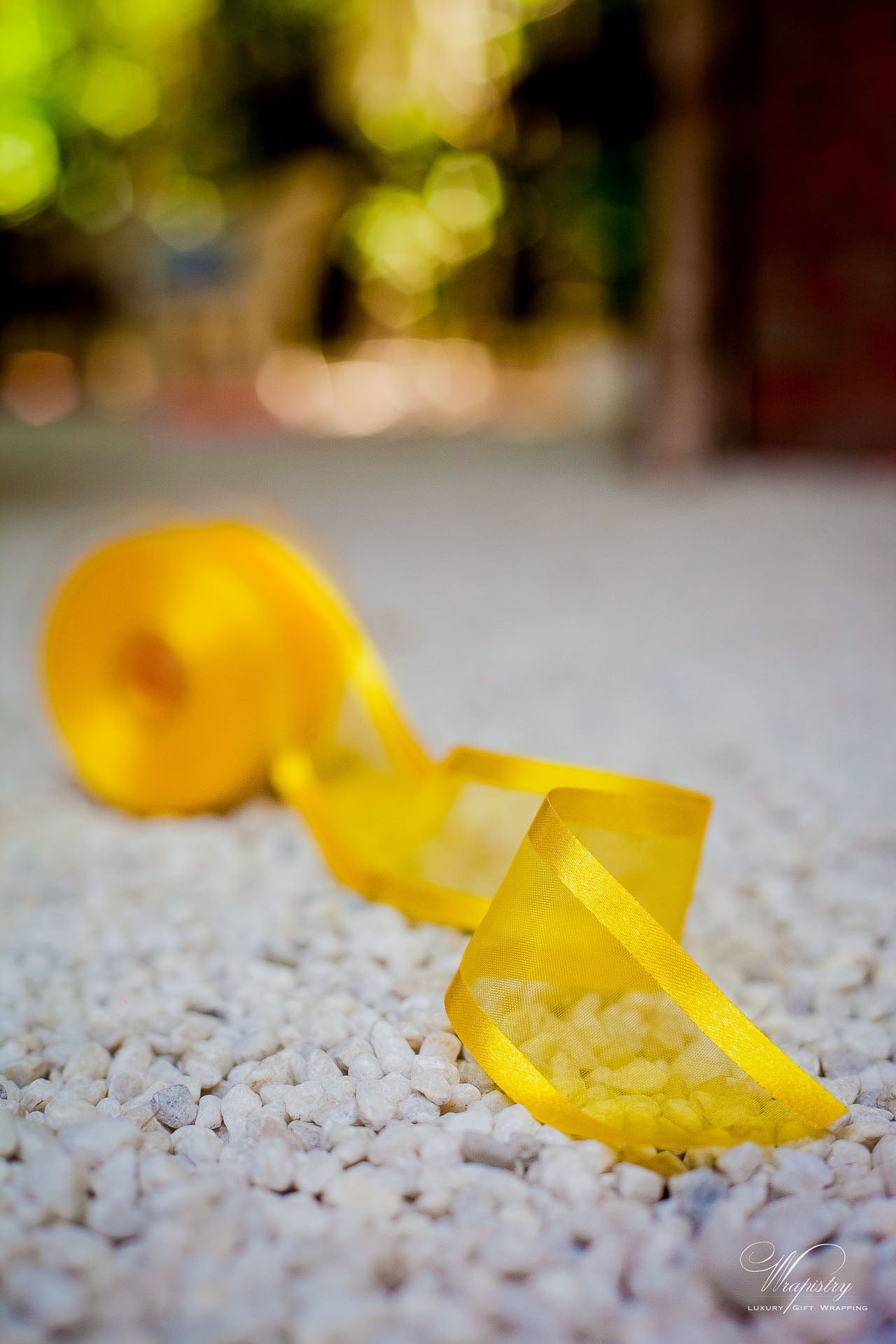 Yellow Organza Ribbon