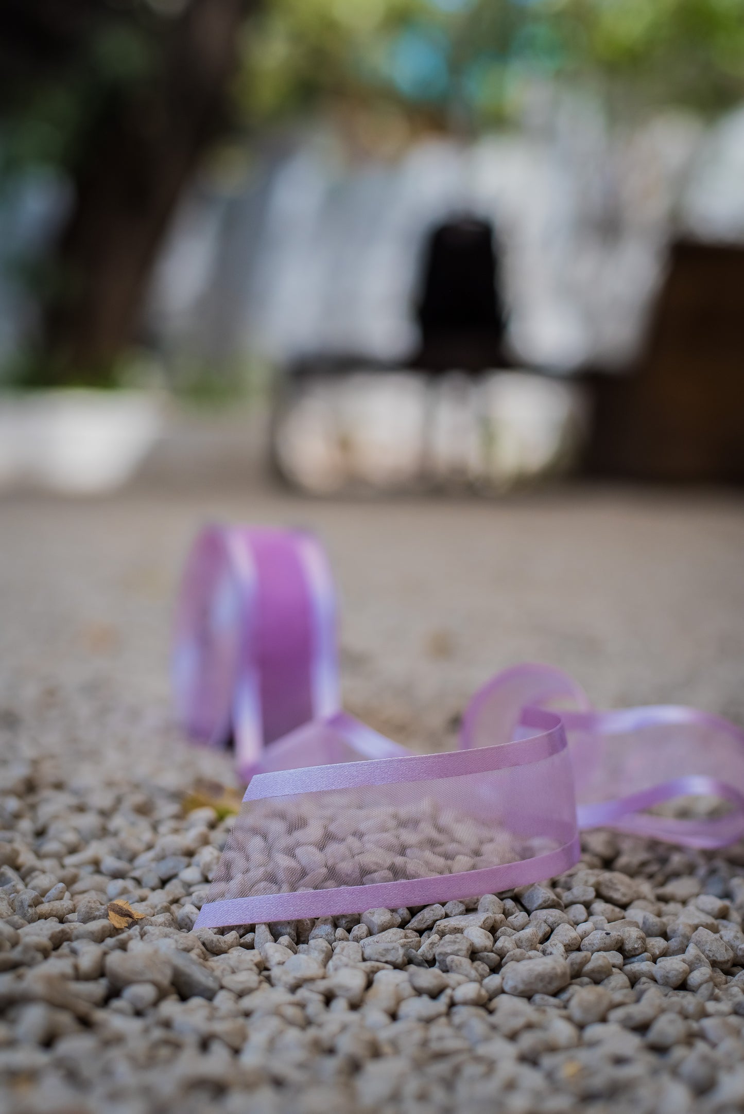Lilac Organza Ribbon