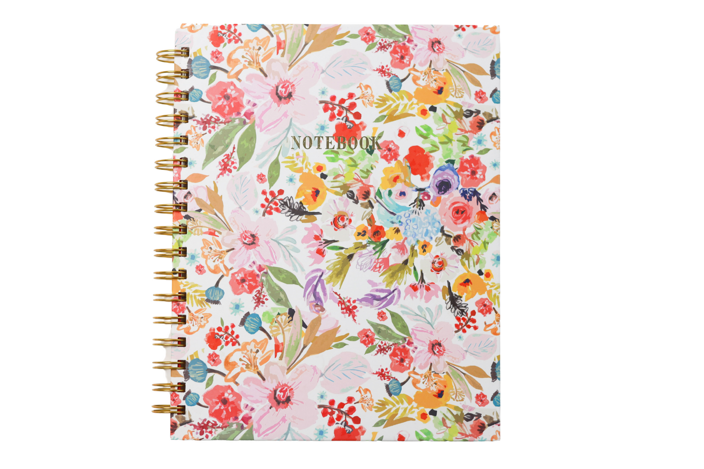 GOLD WIRE-O NOTEBOOK BLOOM
