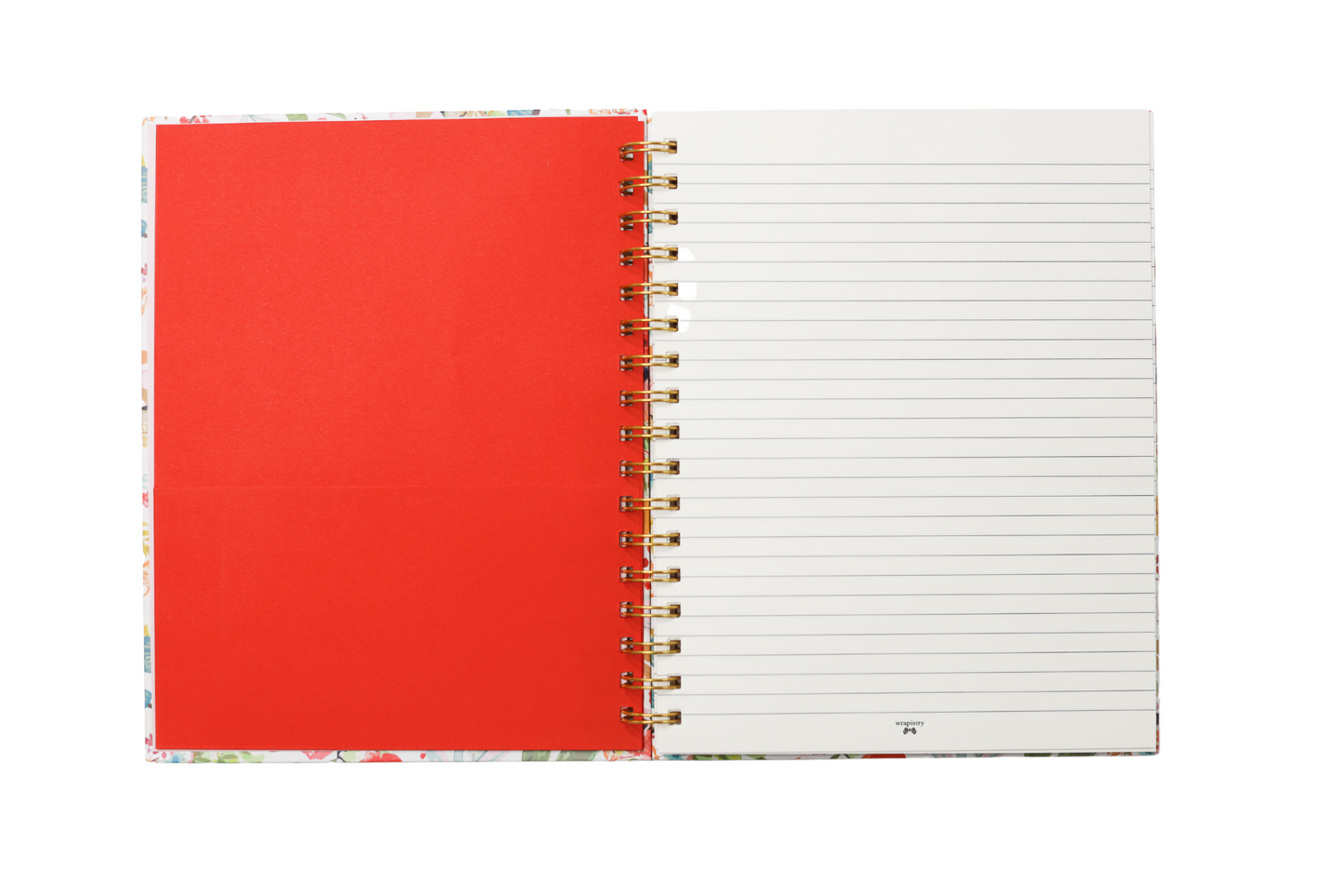 GOLD WIRE-O NOTEBOOK BLOOM