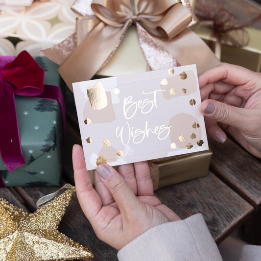 Festive Best Wishes Greeting Cards