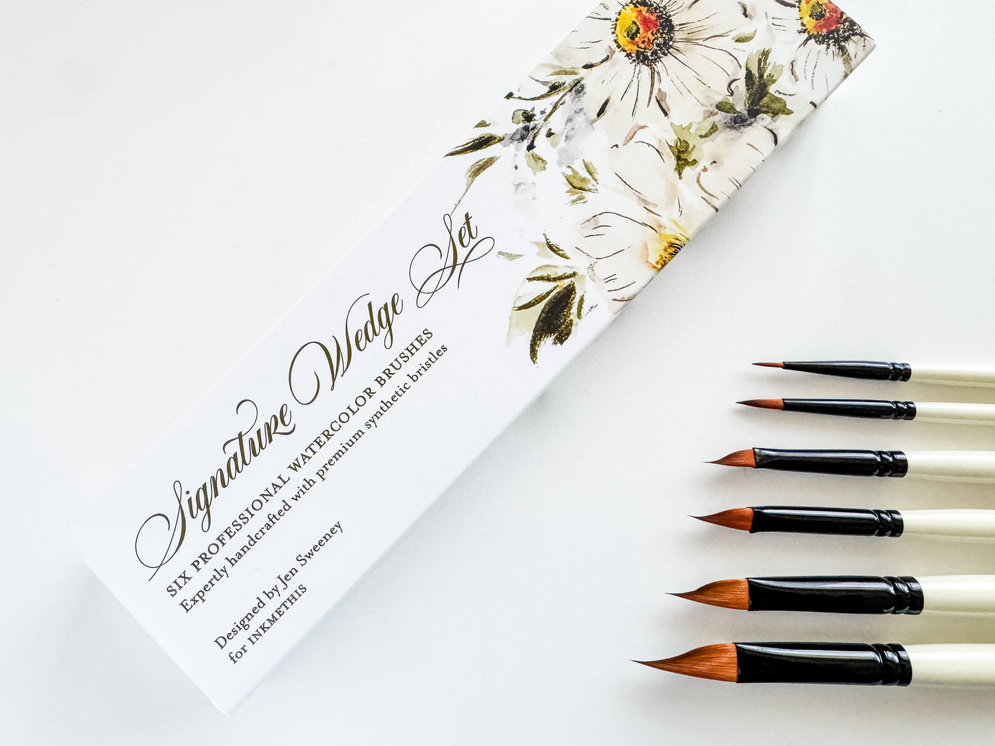 Pre Order Signature Wedge Brush Set by INKMETHIS & Jen Sweeney