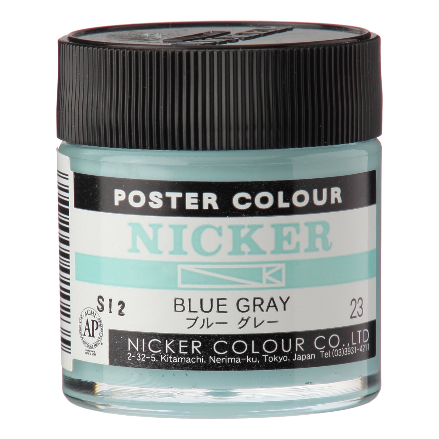 Nicker Poster Colour Blue Grey