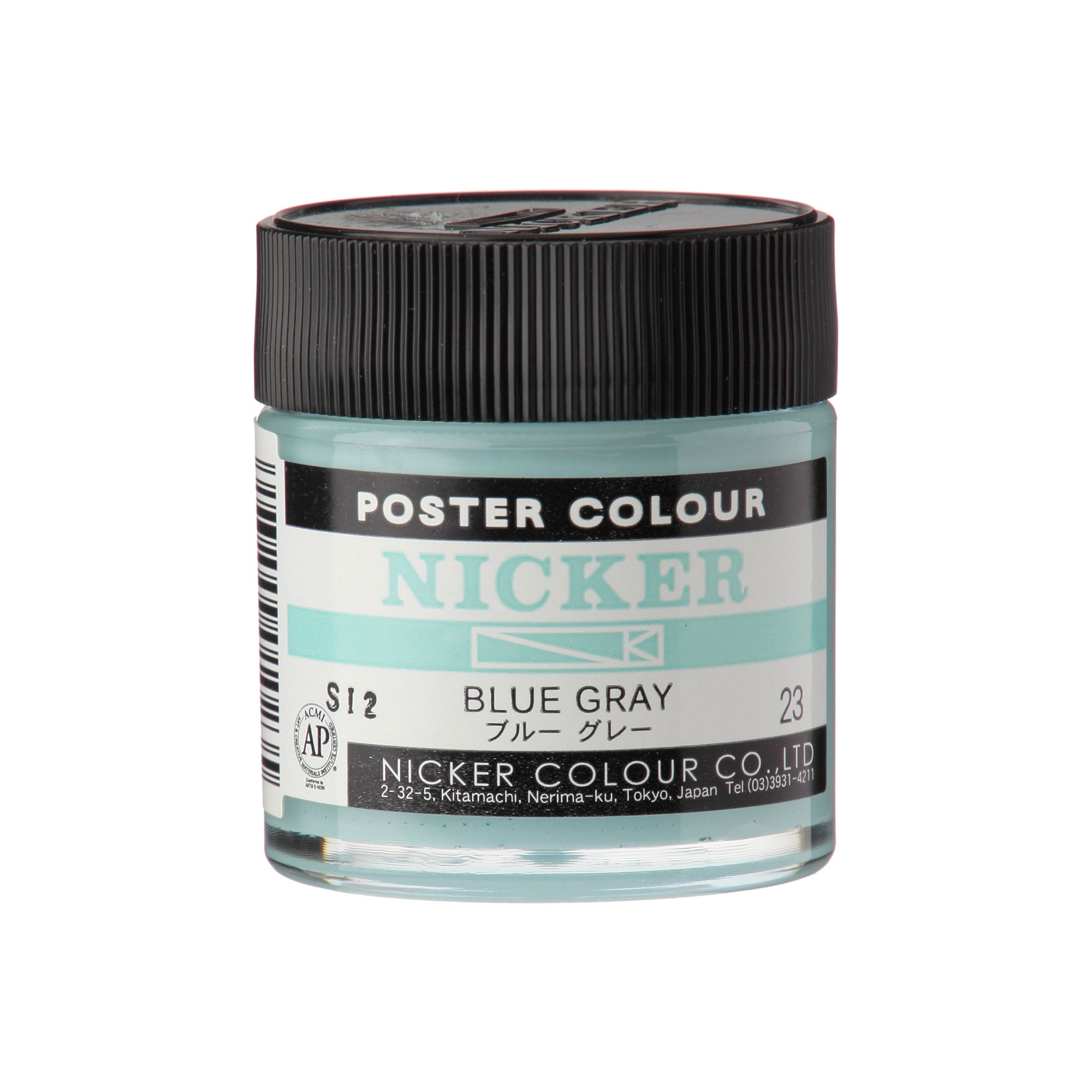 Nicker Poster Colour Blue Grey – WRAPISTRY