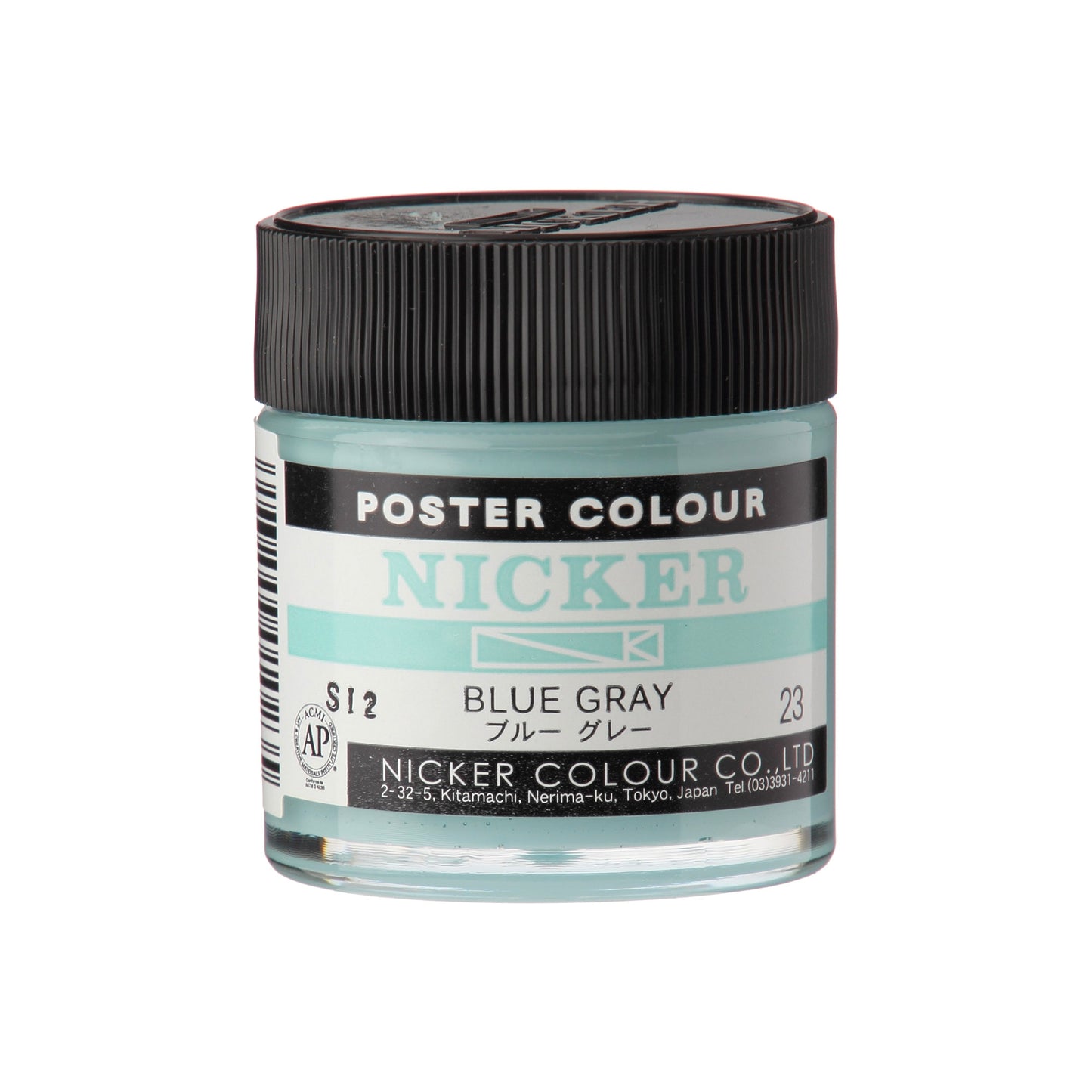 Nicker Poster Colour Blue Grey
