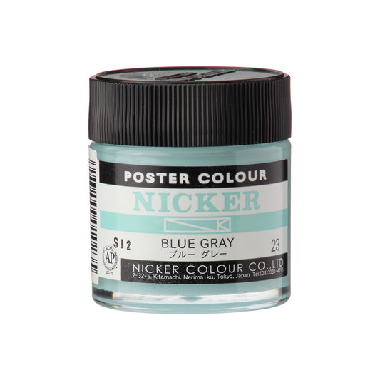 Nicker Poster Colour Blue Grey