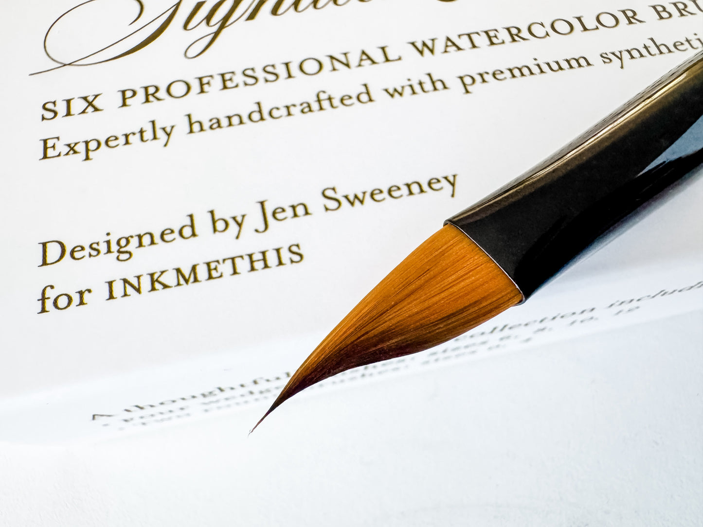 Pre Order Signature Wedge Brush Set by INKMETHIS & Jen Sweeney
