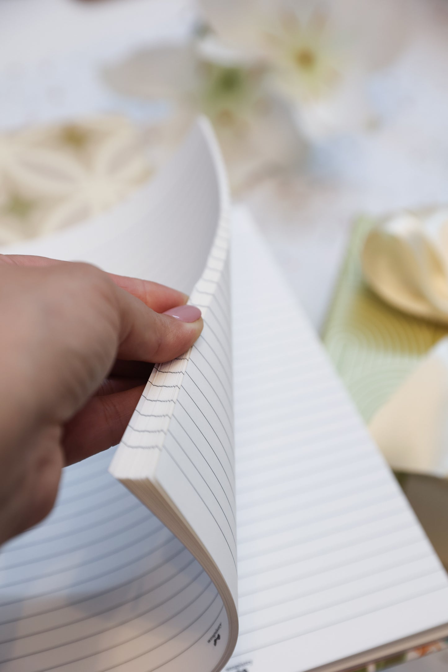 GOLD WIRE-O NOTEBOOK BLOOM