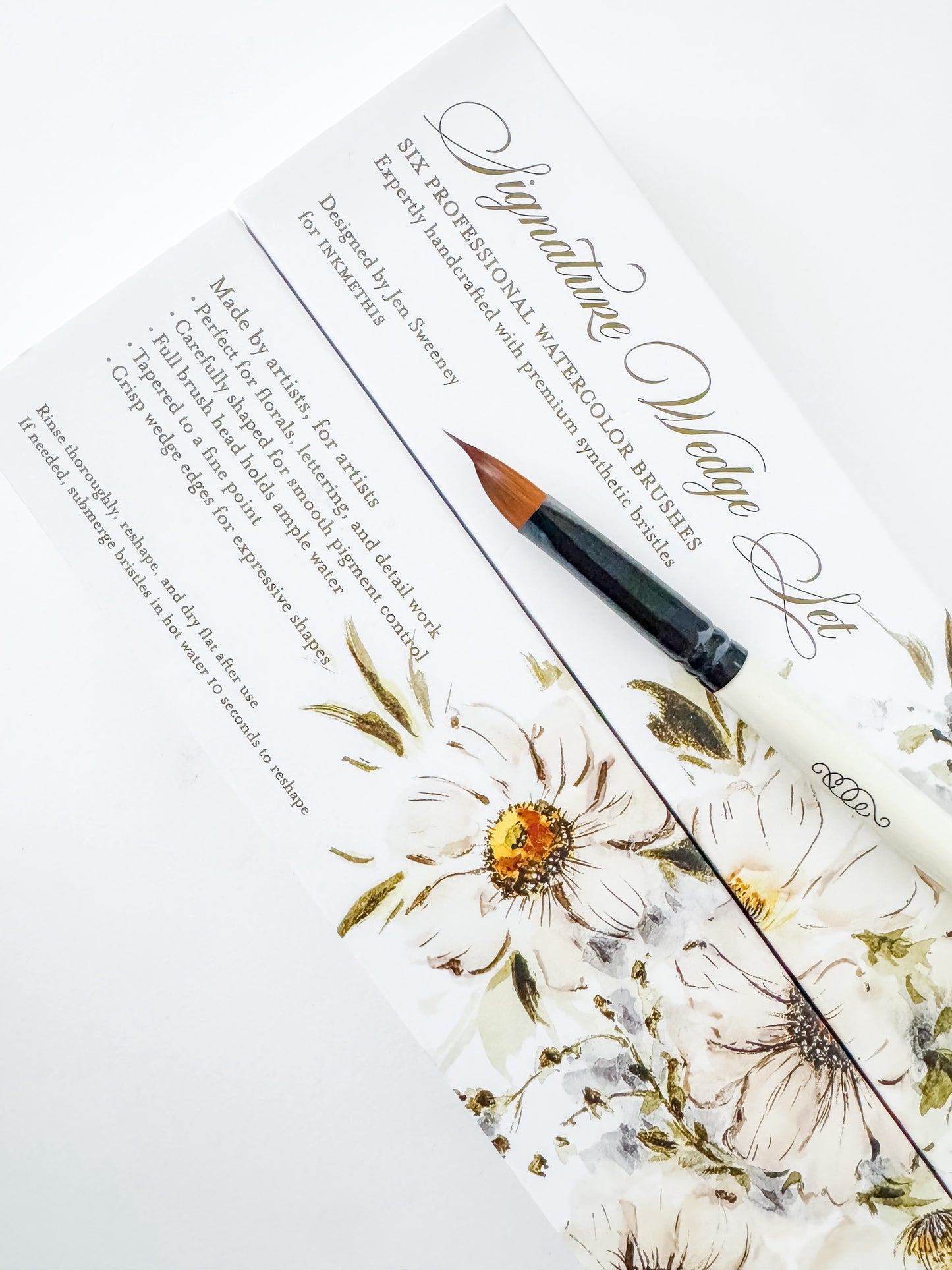 Pre Order Signature Wedge Brush Set by INKMETHIS & Jen Sweeney